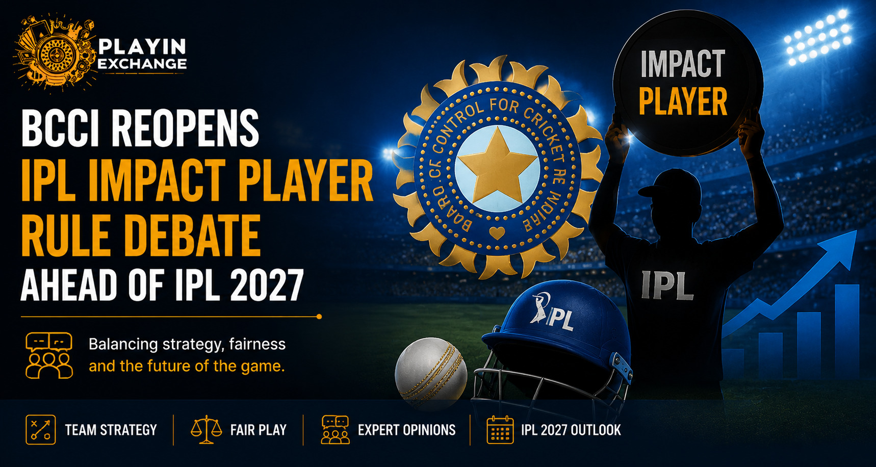 BCCI Reopens IPL Impact Player Rule Debate Ahead of IPL 2027