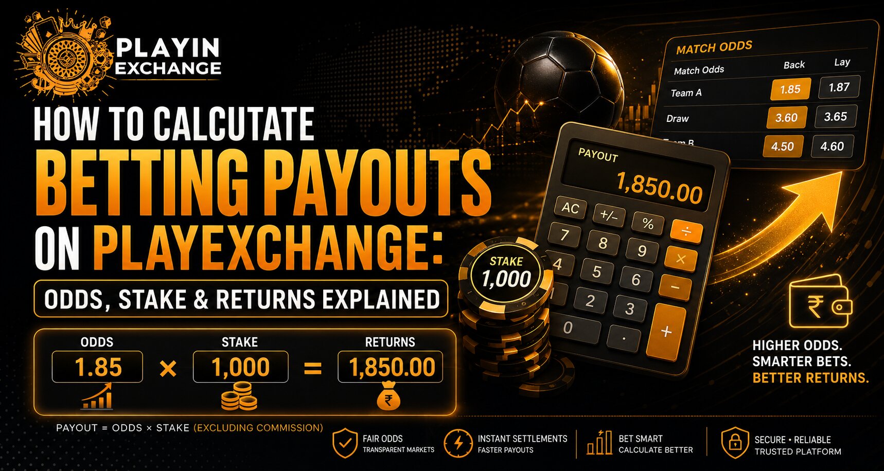 How to Calculate Betting Payouts on PlayExchange: Odds, Stake & Returns Explained