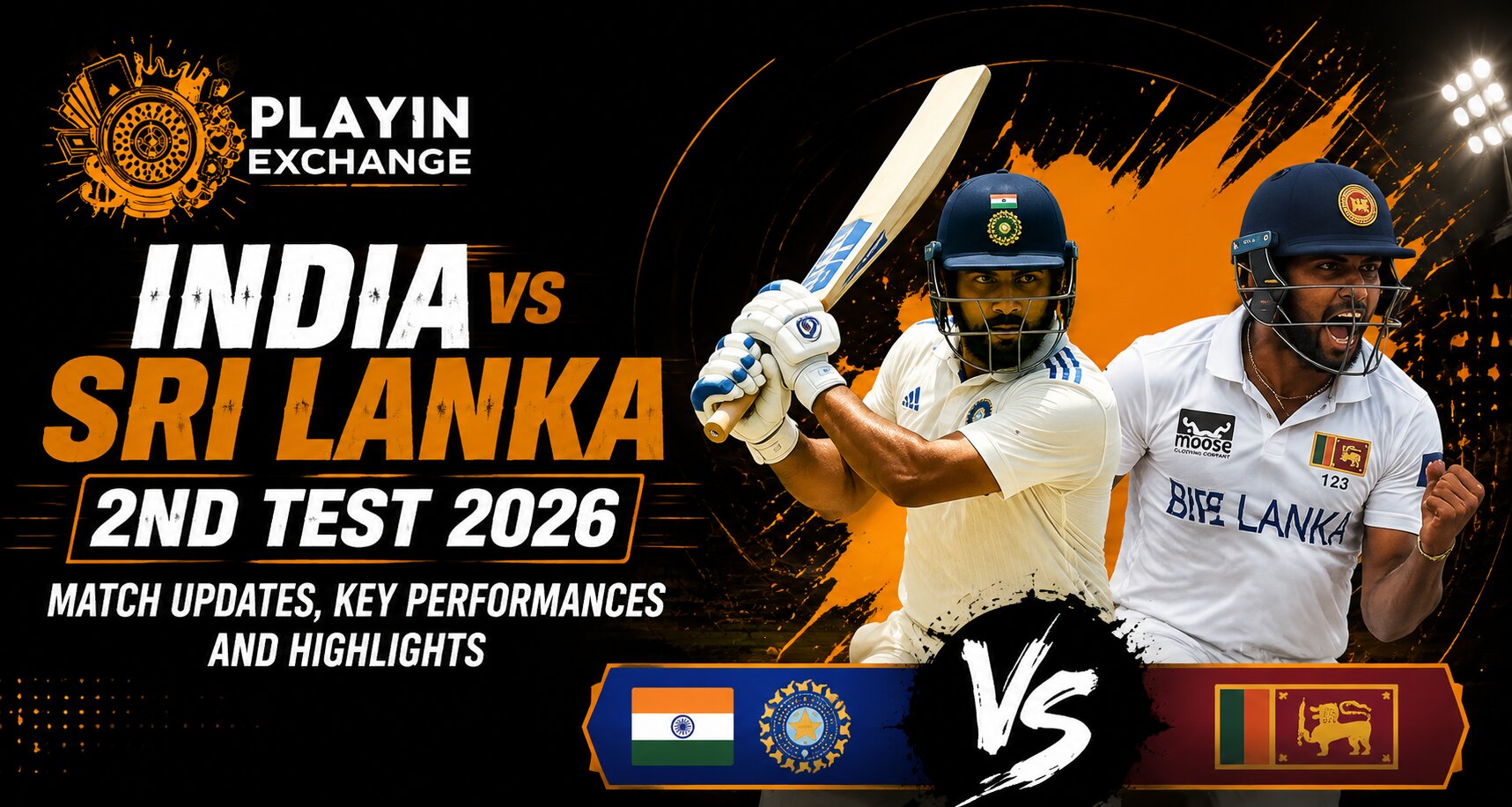 India vs Sri Lanka 2nd Test 2026: Match Updates, Key Performances and Highlights