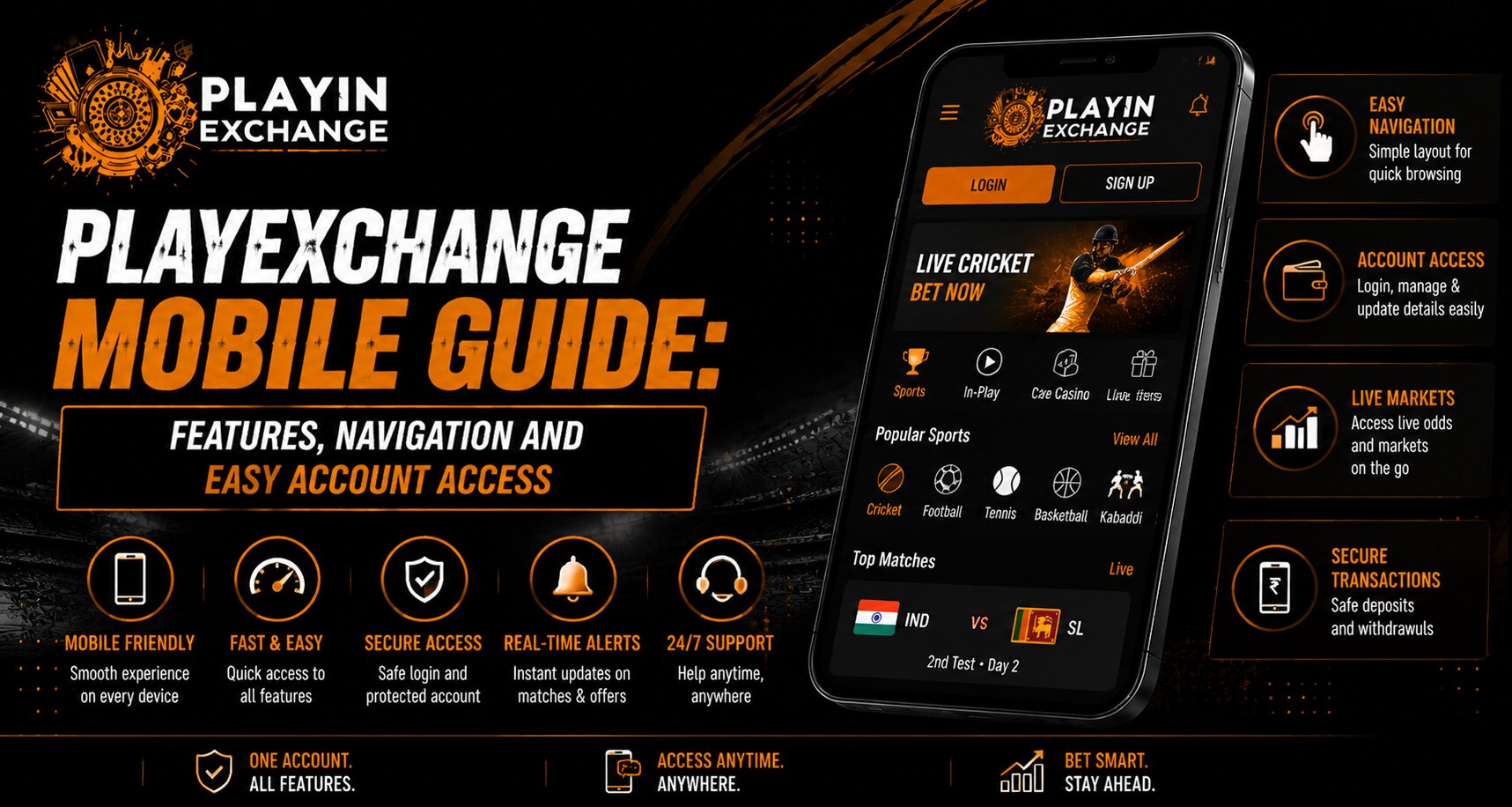 PlayExchange Mobile Guide: Features, Navigation and Easy Account Access