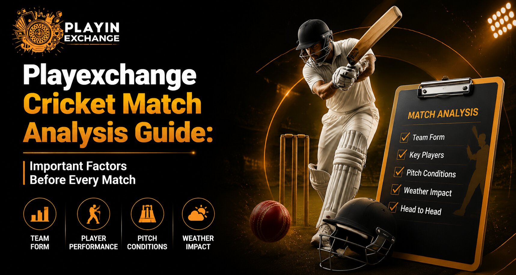 Playexchange Cricket Match Analysis Guide: Important Factors Before Every Match