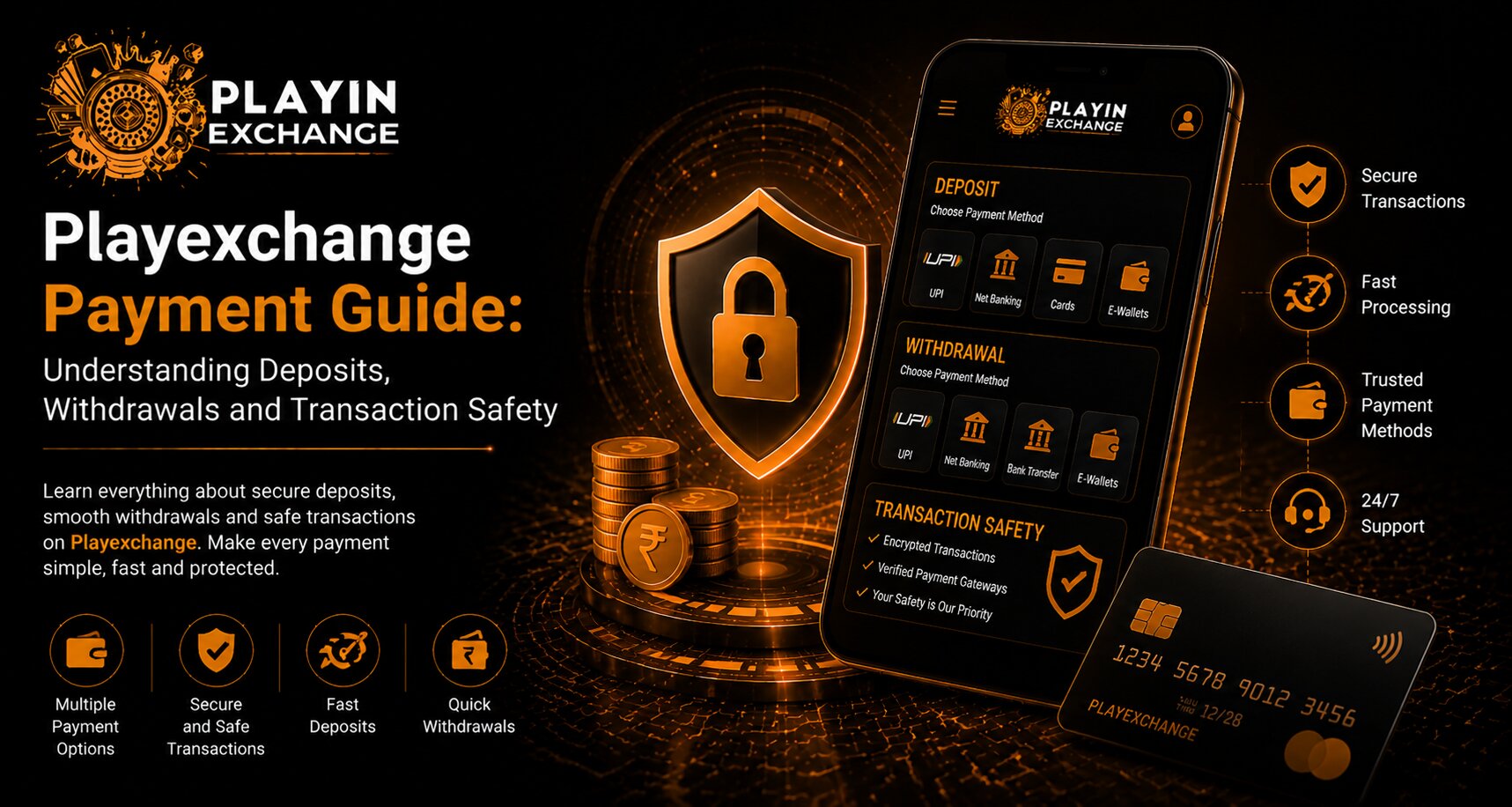 Playexchange Payment Guide: Understanding Deposits, Withdrawals and Transaction Safety