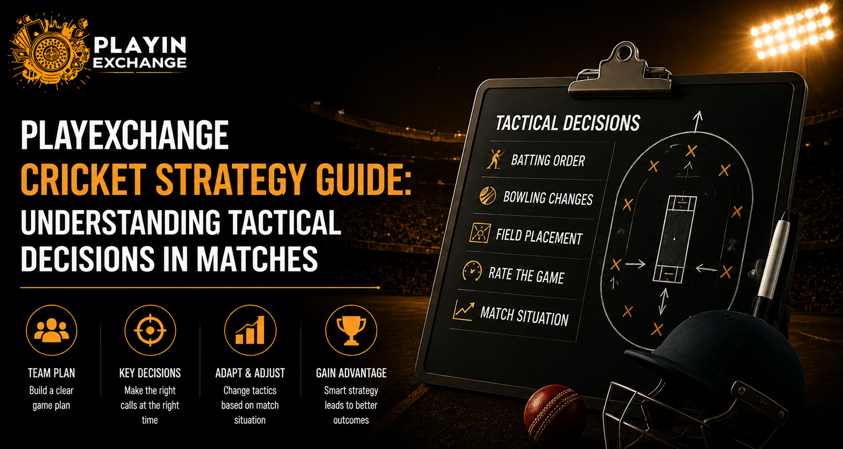 Playexchange Cricket Strategy Guide: Understanding Tactical Decisions in Matches