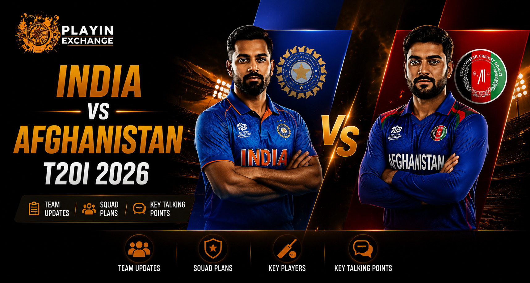 India vs Afghanistan T20I 2026: Team Updates, Squad Plans And Key Talking Points