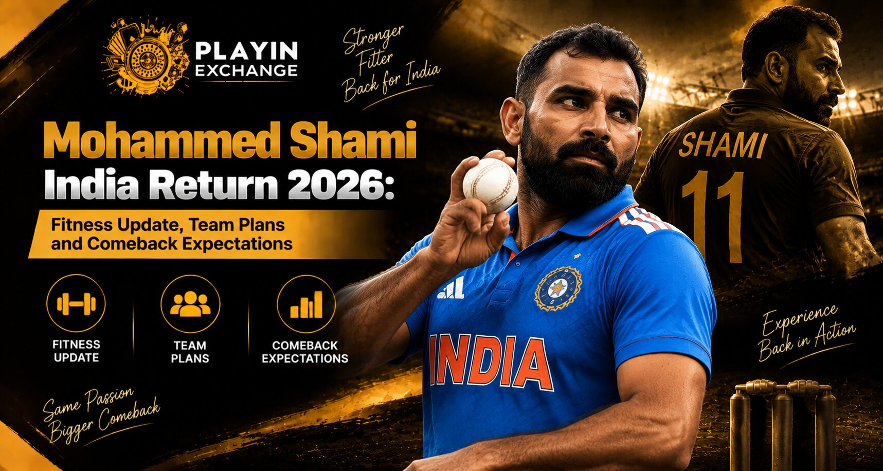 Mohammed Shami India Return 2026: Fitness Update, Team Plans and Comeback Expectations