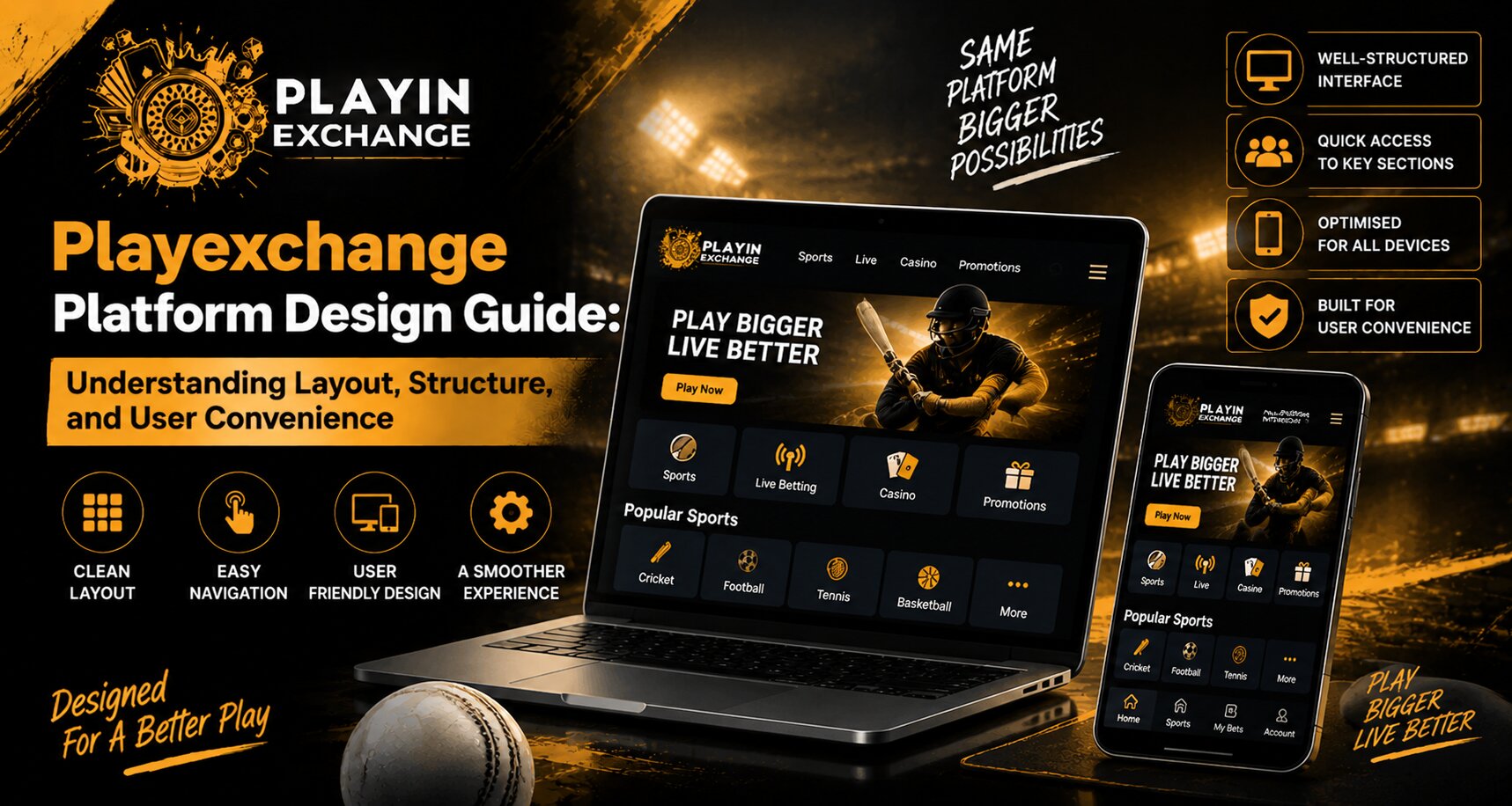 Playexchange Platform Design Guide: Understanding Layout, Structure, and User Convenience