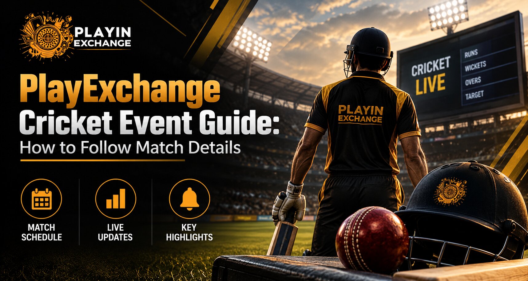 PlayExchange Cricket Event Guide: How to Follow Match Details