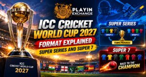 Playexchange ICC Cricket World Cup 2027 Format Explained: Super Series and Super 7