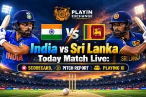 India vs Sri Lanka Today Match Live: Scorecard, Pitch Report and Playing XI