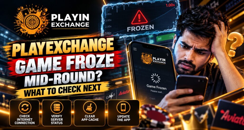 Playexchange Game Froze Mid Round? What to Check Next