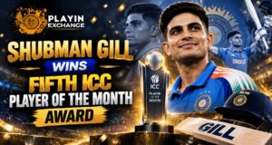 Playexchange Shubman Gill Wins Fifth ICC Player of the Month Award