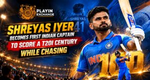 Playexchange: Shreyas Iyer Becomes First Indian Captain to Score a T20I Century While Chasing